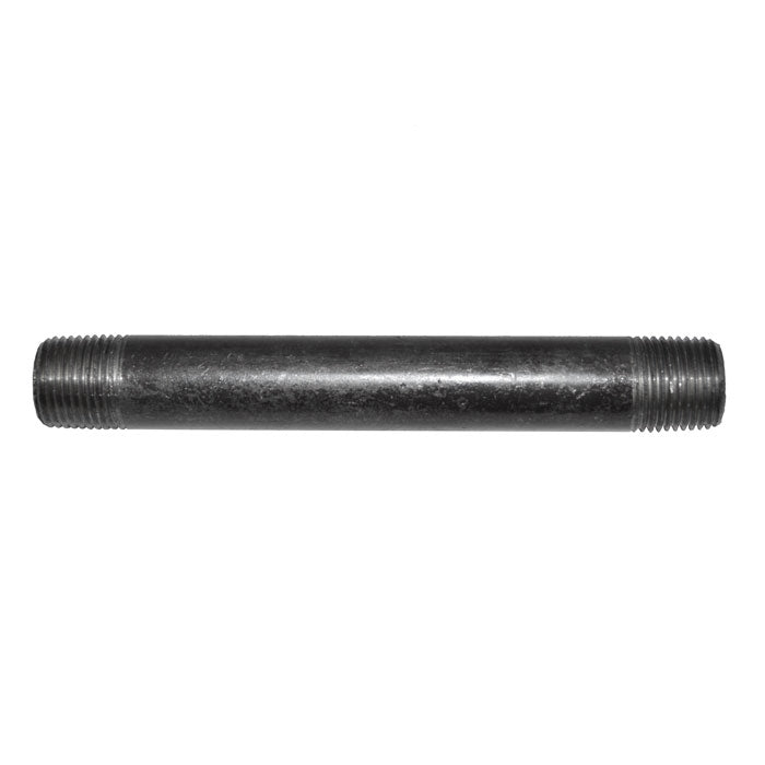 1/2" x 6" Black Malleable Iron Nipple