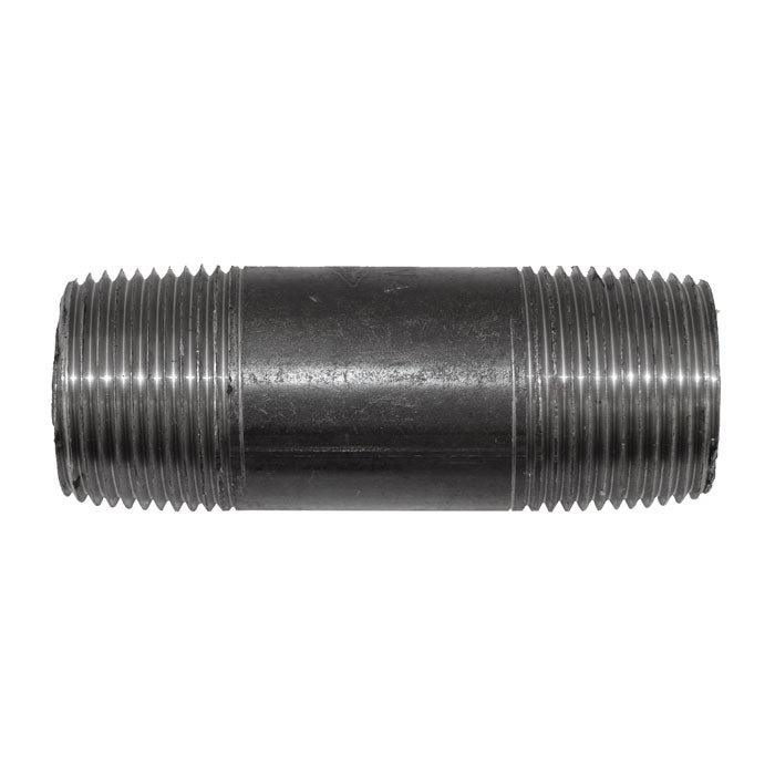 1" x 3-1/2" Black Malleable Iron Nipple