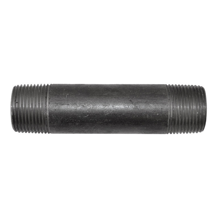 1" x 5" Black Malleable Iron Nipple