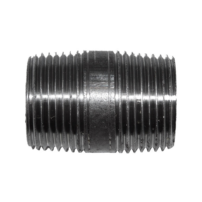 3/4" x 1-1/2" Black Malleable Iron Nipple