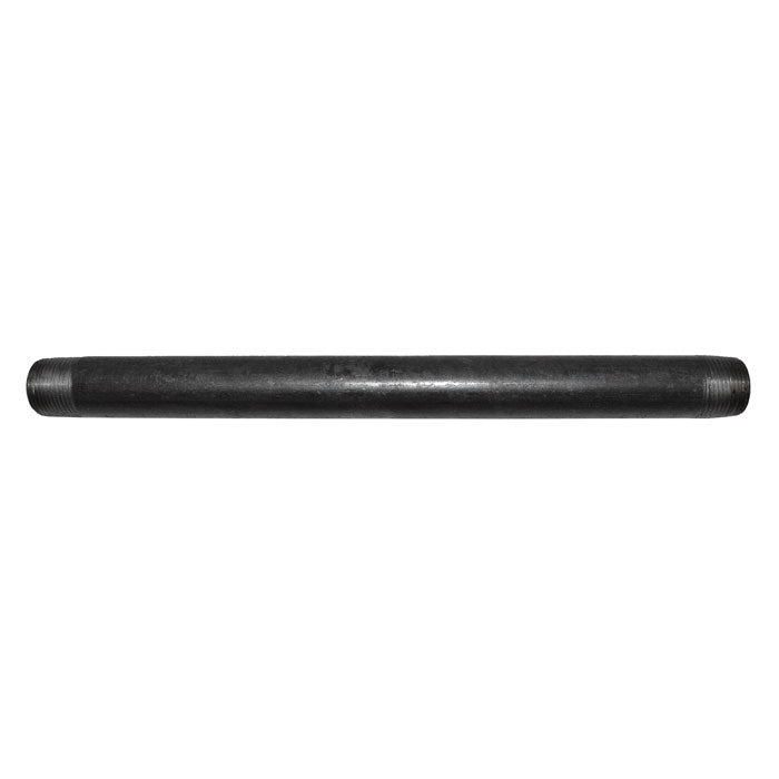 3/4" x 12" Black Malleable Iron Nipple