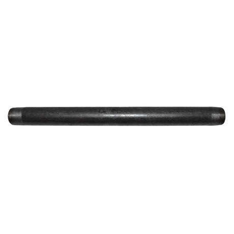 3/4" x 12" Black Malleable Iron Nipple