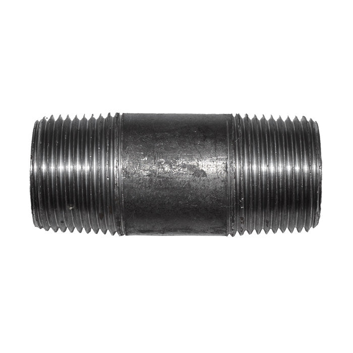 3/4" x 2-1/2" Black Malleable Iron Nipple