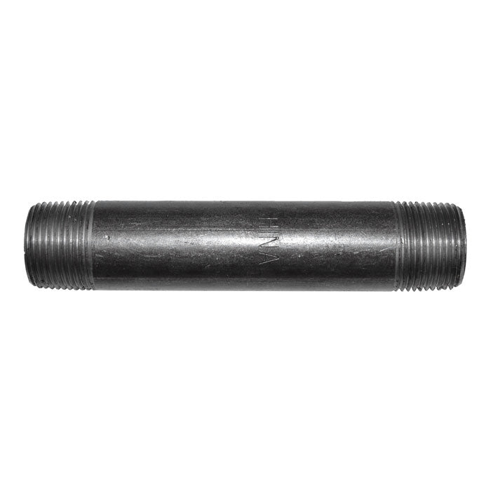3/4" x 5" Black Malleable Iron Nipple