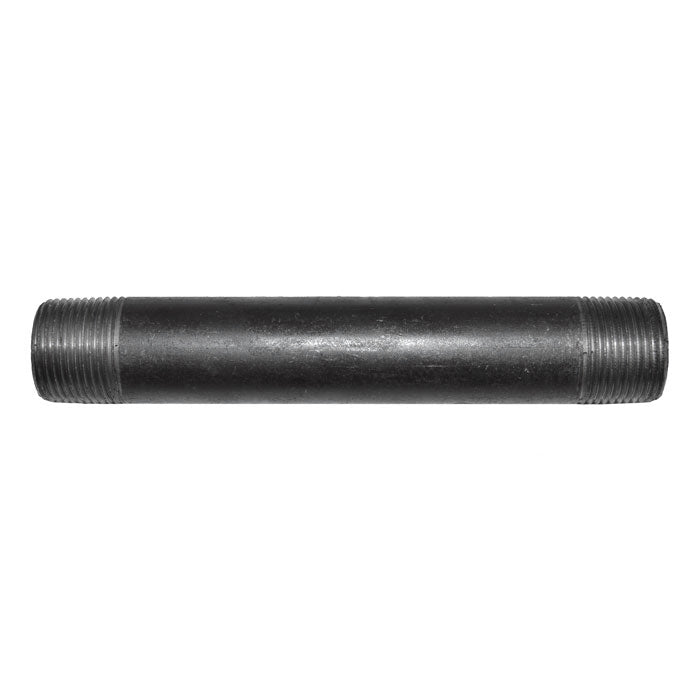 3/4" x 6" Black Malleable Iron Nipple