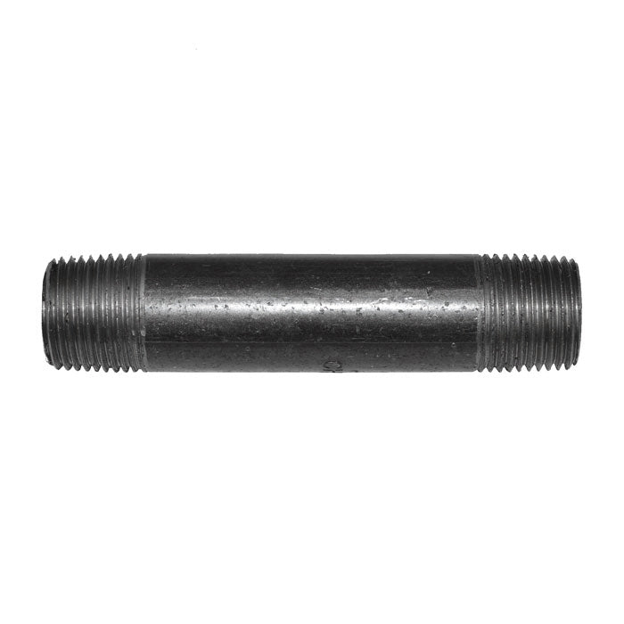 3/8" x 3"' Black Malleable Iron Nipple