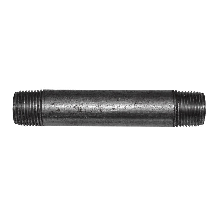 3/8" x 3-1/2"' Black Malleable Iron Nipple