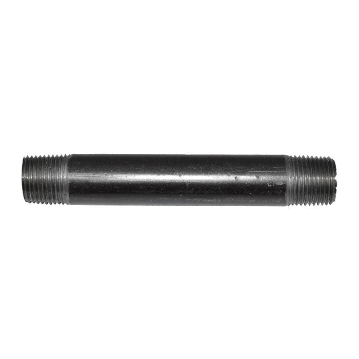 3/8" x 4"' Black Malleable Iron Nipple