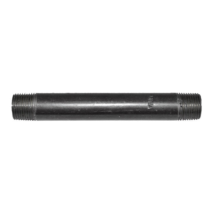 3/8" x 4-1/2"' Black Malleable Iron Nipple