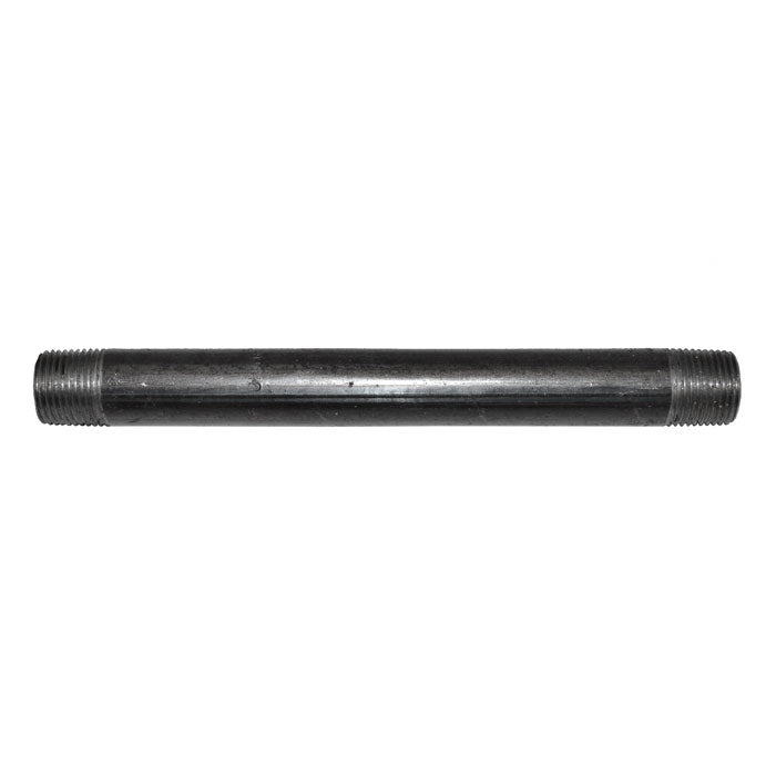 3/8" x 6"' Black Malleable Iron Nipple