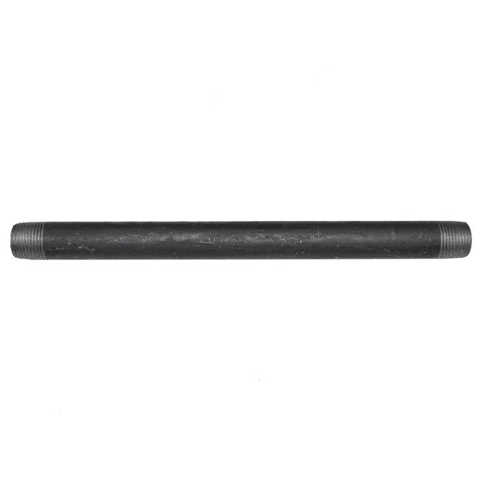 3/8" x 8"' Black Malleable Iron Nipple