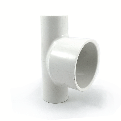 1/2" x 1" Schedule 40 PVC Bullhead Tee Socket 401-075