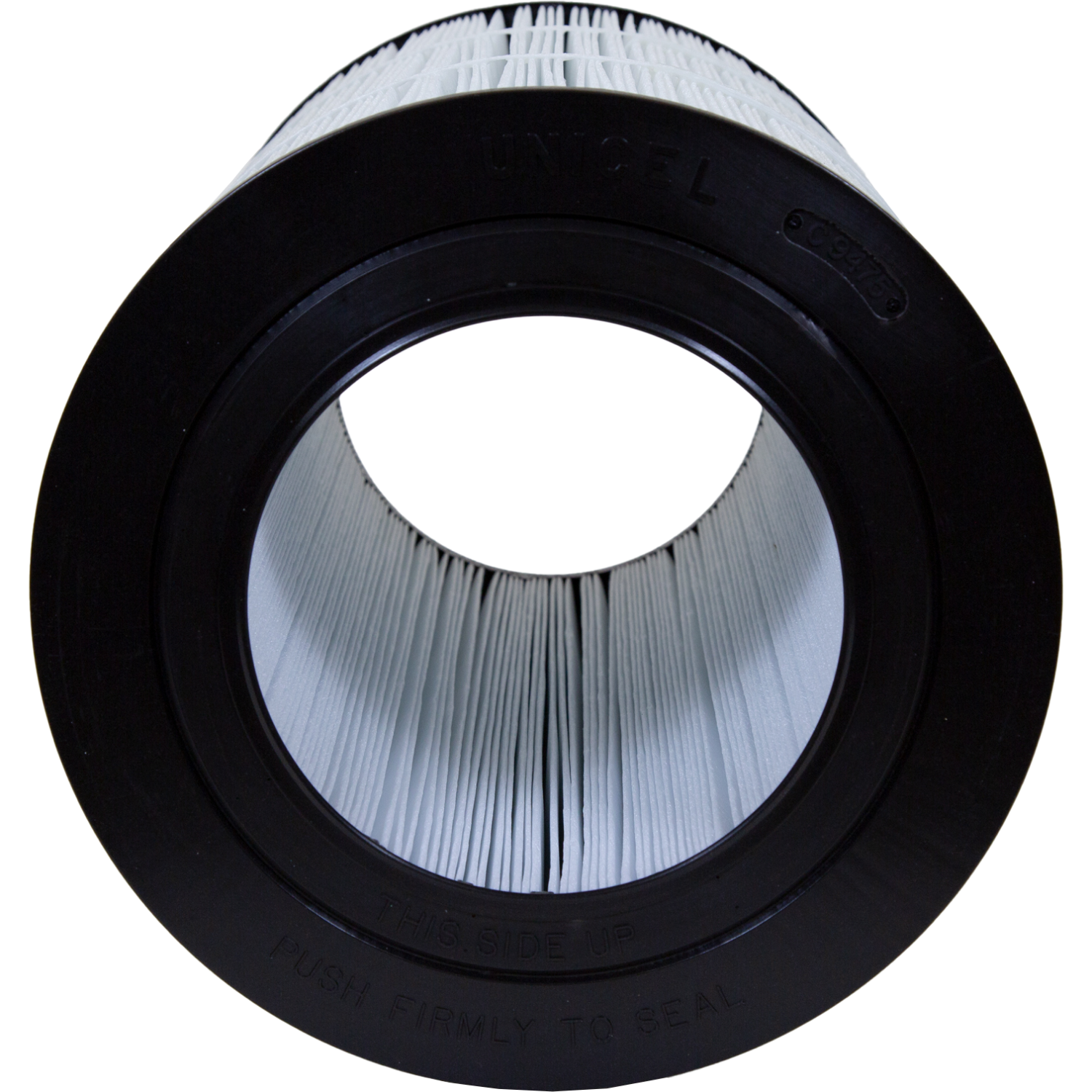 Unicel C-9475 9000 Series 14-1/4 in x 9-15/16 in Pleated Filter Cartridge 75 sq.ft.