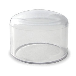 3/4" Clear PVC Cap 447-007L