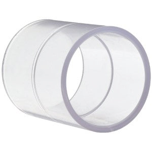1/4 inch Clear PVC Coupling 429-002L
