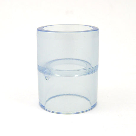 3/4 inch Clear PVC Coupling