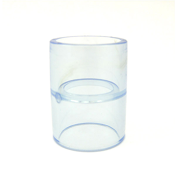 1" Clear PVC Coupling