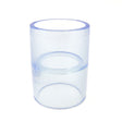 1-1/4" Clear PVC Coupling