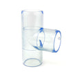 3/4" Clear PVC Tee