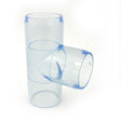 1-1/4" Clear PVC Tee