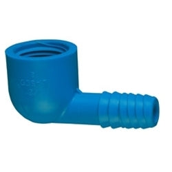 1/2" Lasco Blue Twister Elbow - FIPT x Double Helix®