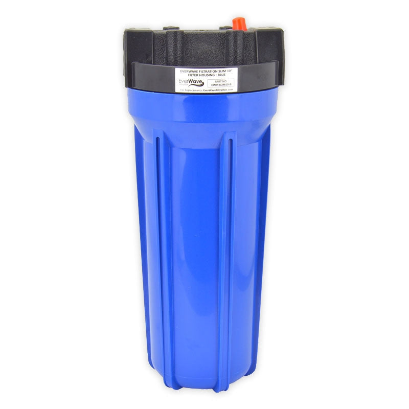 10" Slim Big Blue Filter Housing Blue