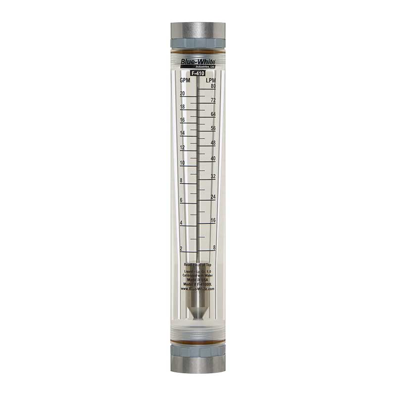 F-41000LN-16 Blue-White Flowmeter
