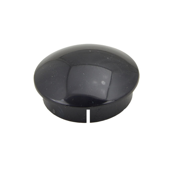 2" Domed Internal Pipe Cap Furniture Grade - Black