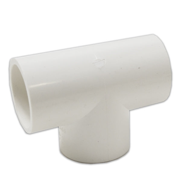 1-1/2" PVC Tee - Furniture Grade - Side View