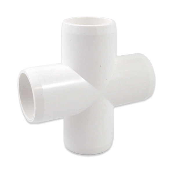 3/4" Furniture Grade PVC Cross
