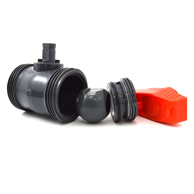 Valve Taken Apart (different size valve shown)