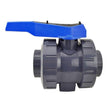 2-1/2" Flui-PRO Series 2 PVC True Union Ball Valve - Socket or Threaded