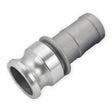 1-1/2" Flui-PRO AL Camlock Fitting - Male Camlock x Hose Shank (FP-AL-E-150)