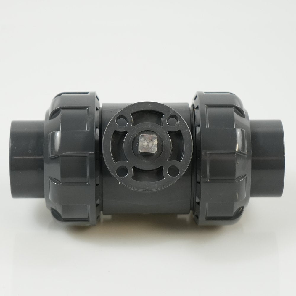 1"  PVC True Union Ball Valve - Actuation Ready - FP-ISO-TUBV-ST-010