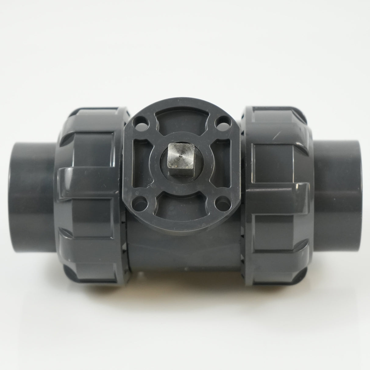 1-1/4"  PVC True Union Ball Valve - Actuation Ready - FP-ISO-TUBV-ST-012