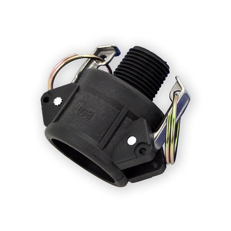 3/4" x 1/2" Flui-PRO PP Camlock Fitting - Female Camlock x MNPT (FP-PP-B-75/50)