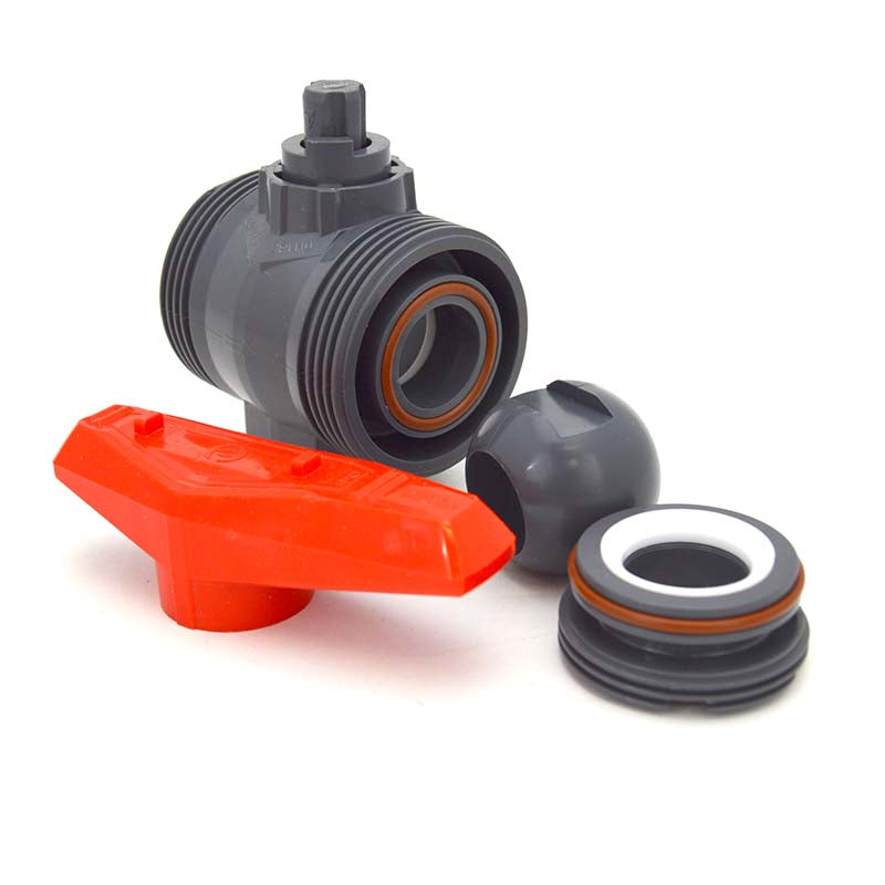 Valve Can Be Taken Apart for Cleaning / Service