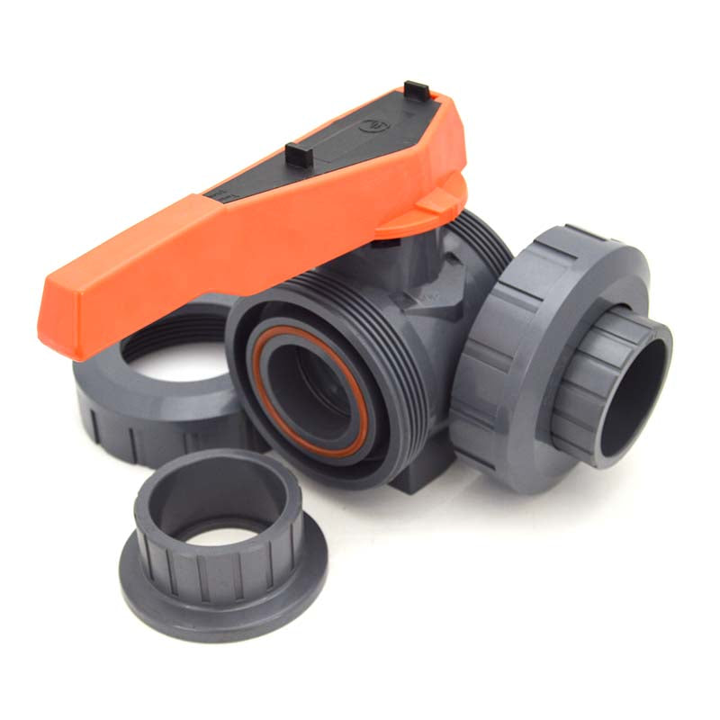 Removable Union Ends / Easy Disassembly for Servicing