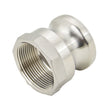 1-1/2" Flui-PRO 316 SS Camlock Fitting - Male Camlock x FNPT (FP-SS-A-150)