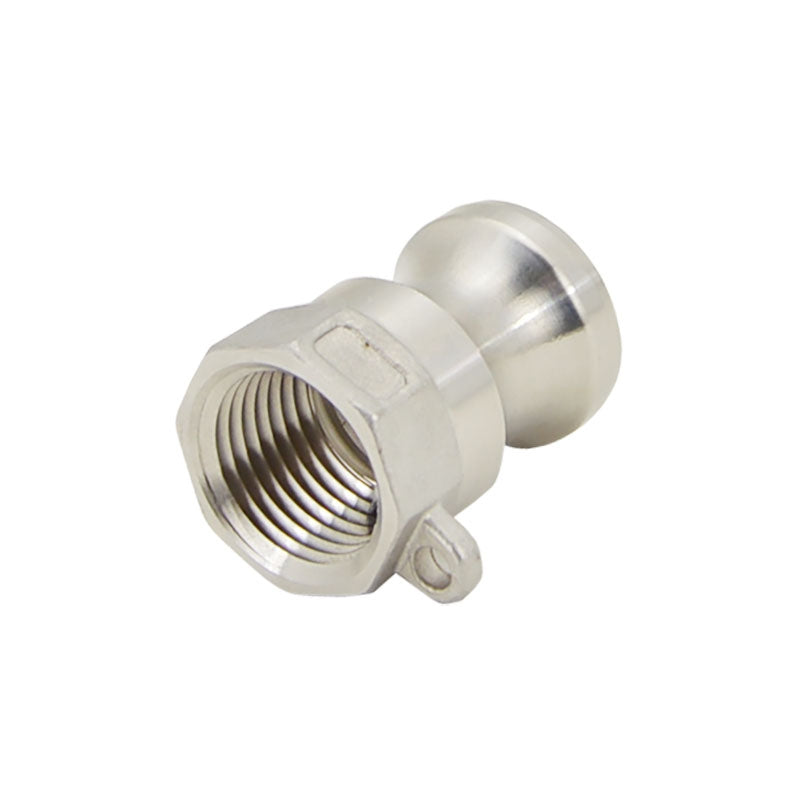 1/2" Flui-PRO 316 SS Camlock Fitting - Male Camlock x FNPT (FP-SS-A-50)