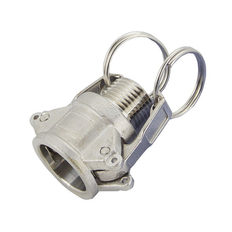 3/4" Flui-PRO 316 SS Camlock Fitting - Female Camlock x MNPT (FP-SS-B-75)