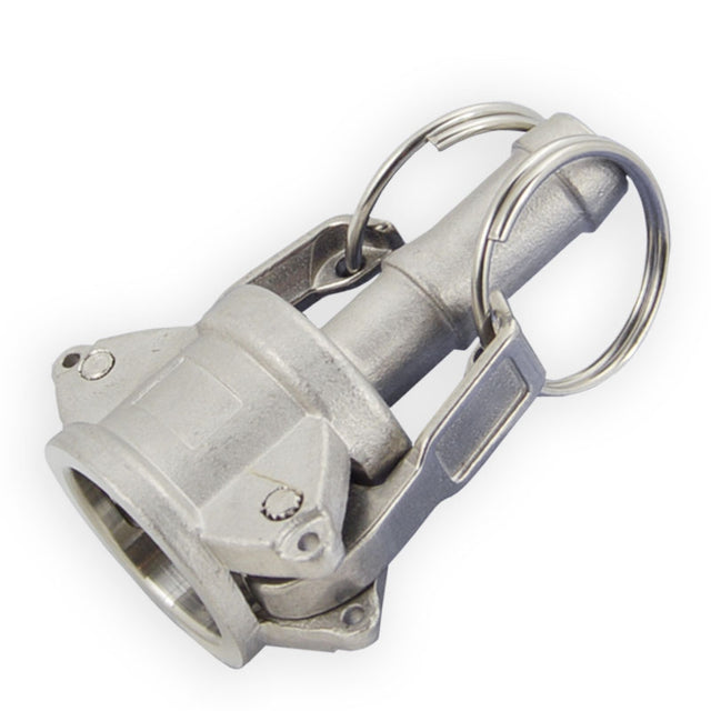 3/4" Flui-PRO 316 SS Camlock Fitting - Female Camlock x Hose Shank (FP-SS-C-75)