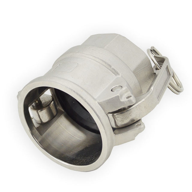 1-1/2" Flui-PRO 316 SS Camlock Fitting - Female Camlock x FNPT (FP-SS-D-150)