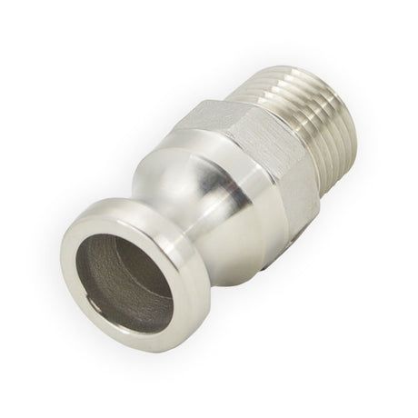 1/2" Flui-PRO 316 SS Camlock Fitting - Male Camlock x MNPT (FP-SS-F-50)