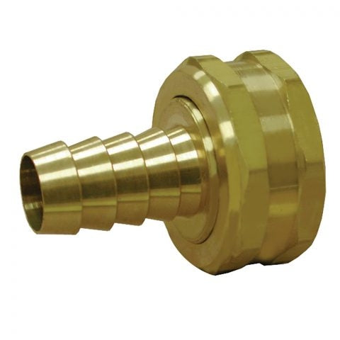 3/4 HB X 3/4 FHT Brass Garden Hose SWIVEL