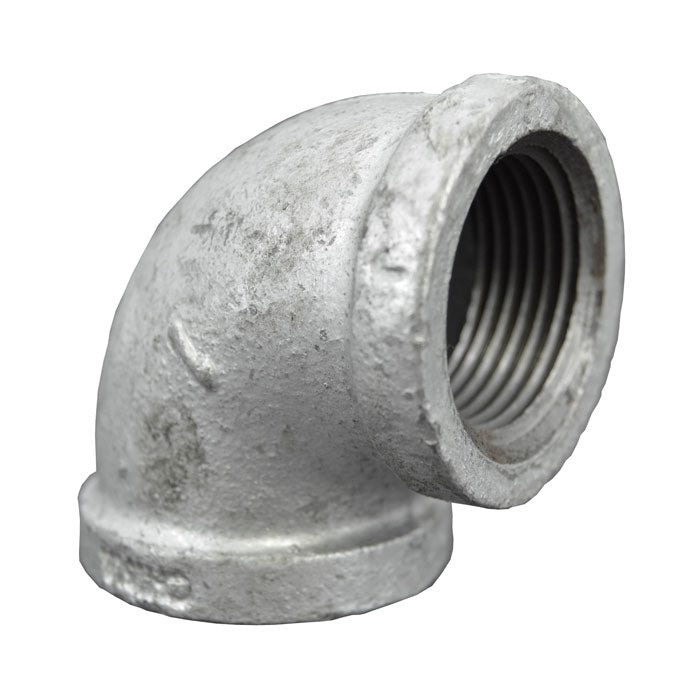 Galvanized Malleable 90 Elbow - FNPT