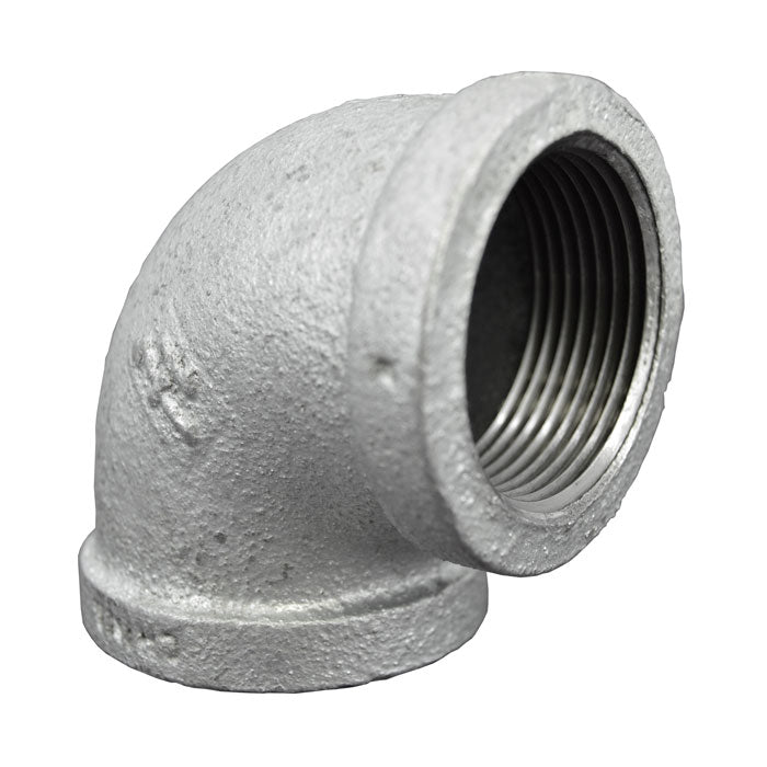 Galvanized Malleable 90 Elbow - FNPT