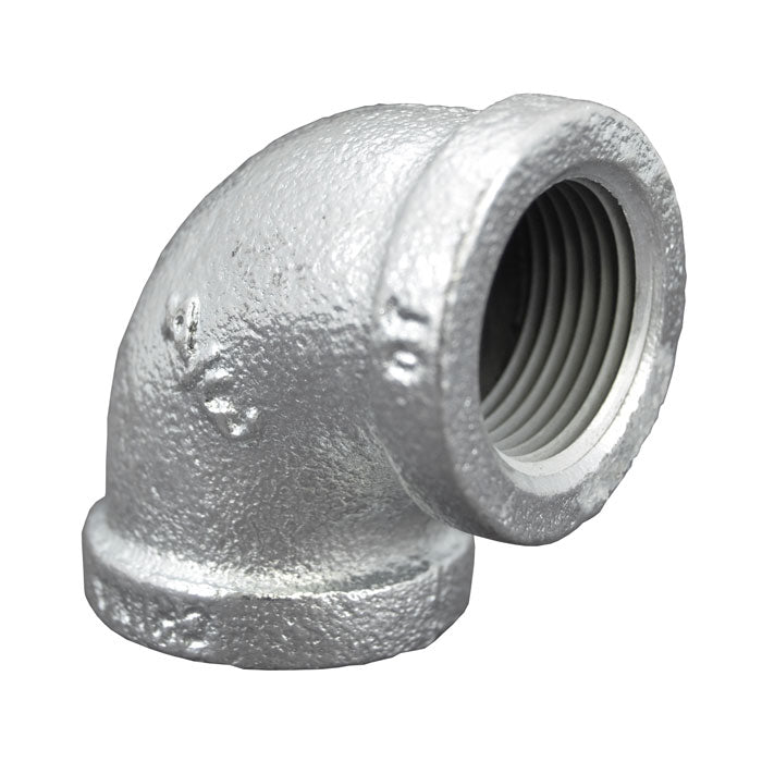 Galvanized Malleable 90 Elbow - FNPT