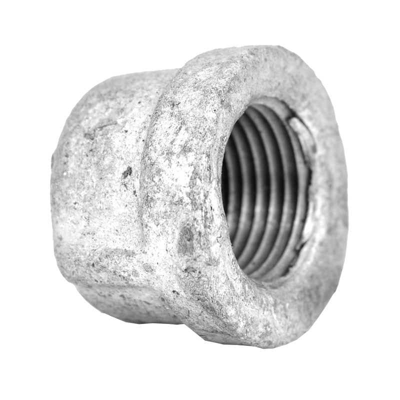 3/8" Galvanized Malleable Cap - FNPT (GMC38)