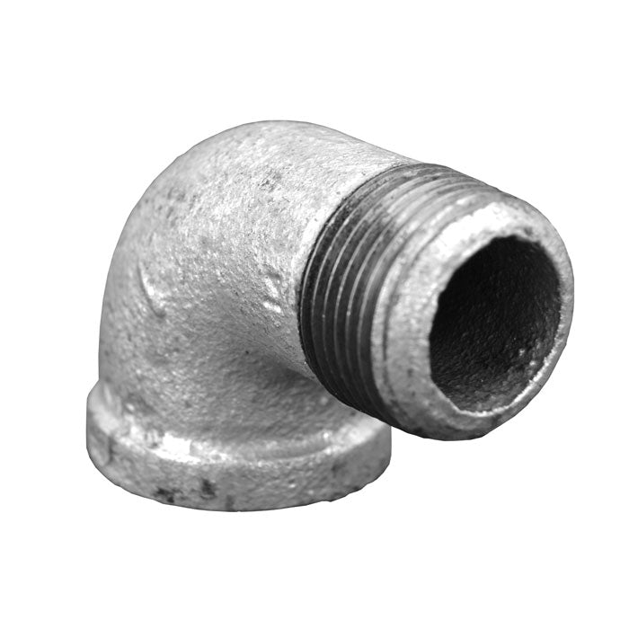 Galvanized Malleable 90 Street Elbow - FNPT x MNPT